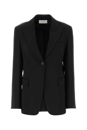 Black viscose Novella blazer Blue SPORTMAX (2622046021600)