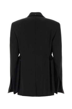 Black viscose Novella blazer Blue SPORTMAX (2622046021600)