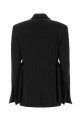Black viscose Novella blazer Blue SPORTMAX (2622046021600)