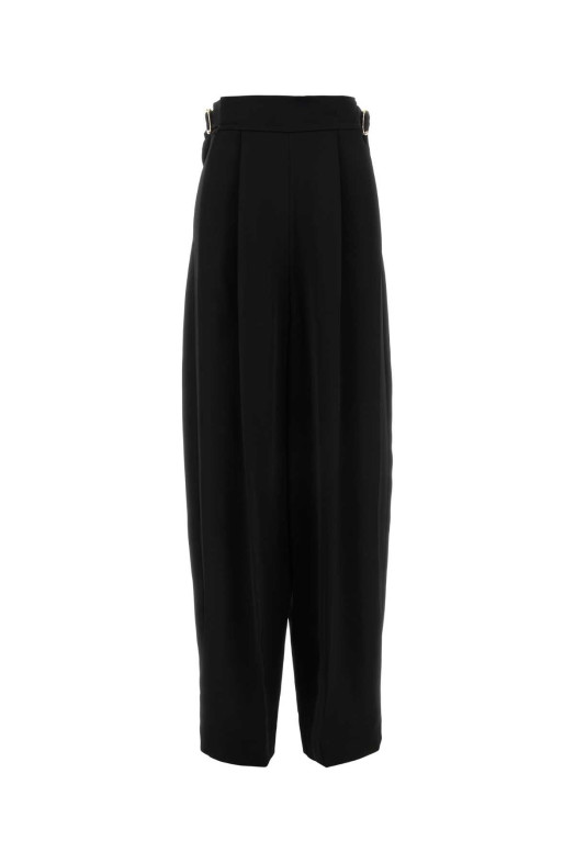 Black viscose Staglio pant Blue SPORTMAX (2622136041600)