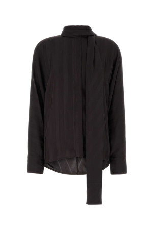 Dark brown viscose Corsaro shirt Blue SPORTMAX (2622196031600)