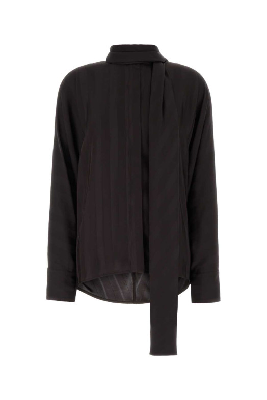 Dark brown viscose Corsaro shirt Blue SPORTMAX (2622196031600)