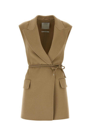 Beige wool Rapido vest SPORTMAX (2622276011600)