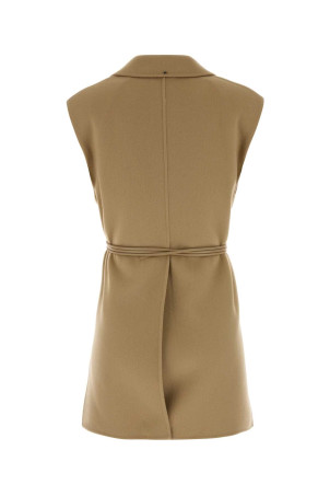 Beige wool Rapido vest SPORTMAX (2622276011600)