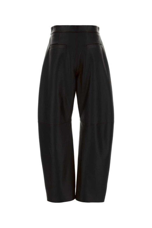 Black leather Cinepresa pant SPORTMAX (2622436011600)