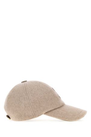 Cappuccino cashmere Ordine baseball cap Beige MAX MARA (2624576011600)