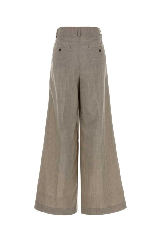 Cappuccino wool wide-leg Ovvio pant WEEKEND (2625136051600)