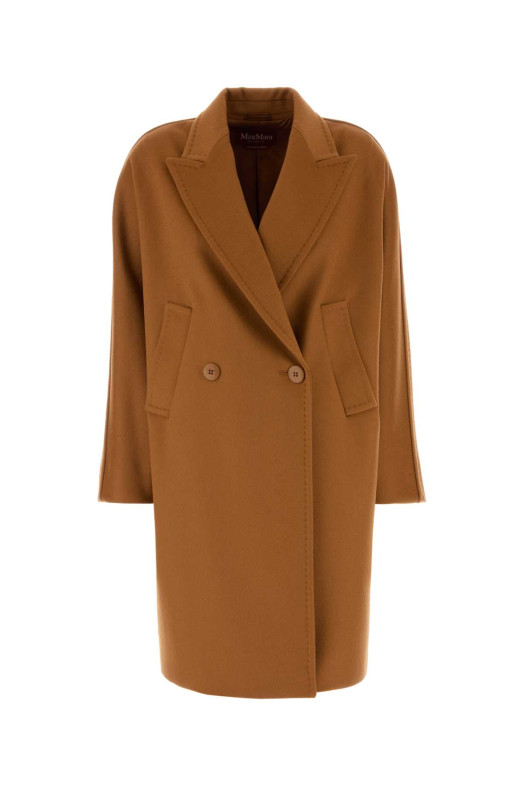 Orange wool Mastro coat MM STUDIO (2626016071600)
