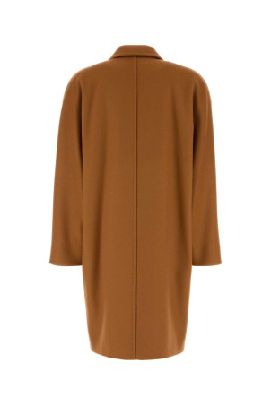 Orange wool Mastro coat MM STUDIO (2626016071600)