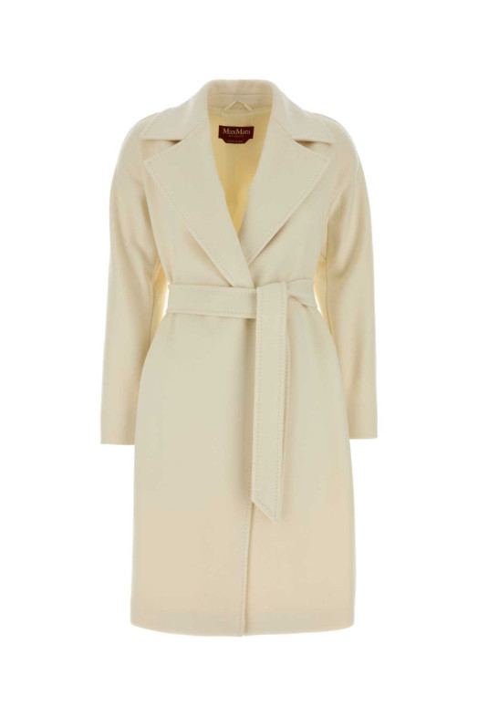 Ivory wool Ravenna coat MM STUDIO (2626016081600)