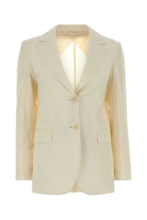 Cream wool Assenzi blazer MM STUDIO (2626046021600)