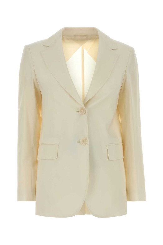 Cream wool Assenzi blazer MM STUDIO (2626046021600)