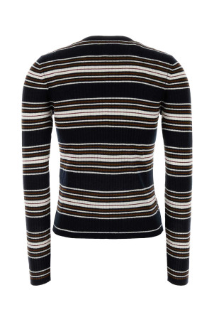 Embroidered silk blend Piombo cardigan MM STUDIO (2626346021600)