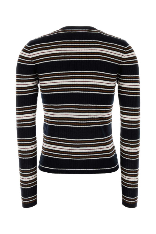 Embroidered silk blend Piombo cardigan MM STUDIO (2626346021600)