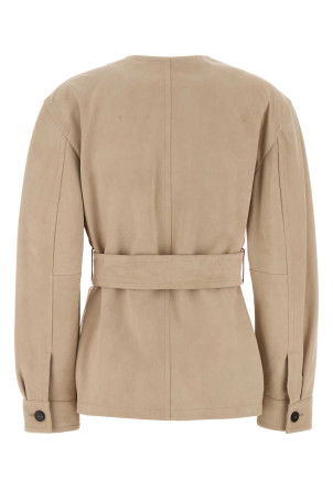 Sand suede Boemia jacket MM STUDIO (2626446021600)