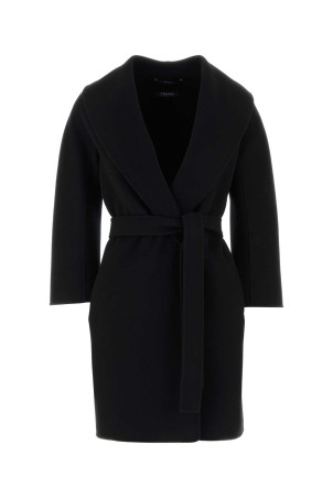 Black wool Messi coat Black S MAXMARA (2629016061600)