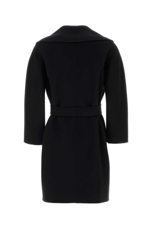 Black wool Messi coat Black S MAXMARA (2629016061600)