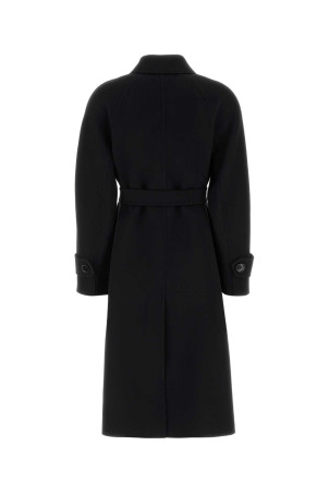 Black wool Samanta coat Black S MAXMARA (2629016111600)