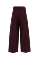 Aubergine poplin Epoca wide-leg pant S MAXMARA (2629136021600)