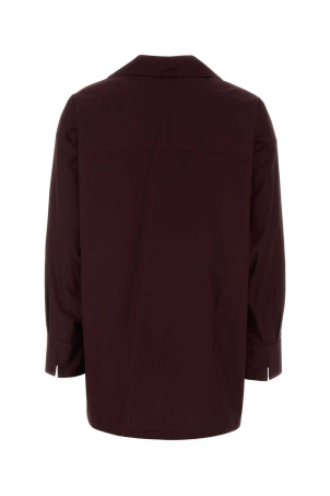 Aubergine poplin Cristel blouse S MAXMARA (2629196031600)
