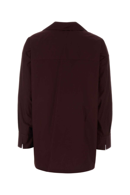 Aubergine poplin Cristel blouse S MAXMARA (2629196031600)
