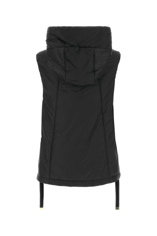 Black polyester Greengo sleeveless jacket White MM THE CUBE (2629296014600)