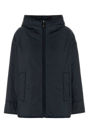 Navy blue polyester Cleo padded jacket MM THE CUBE (2629486064600)