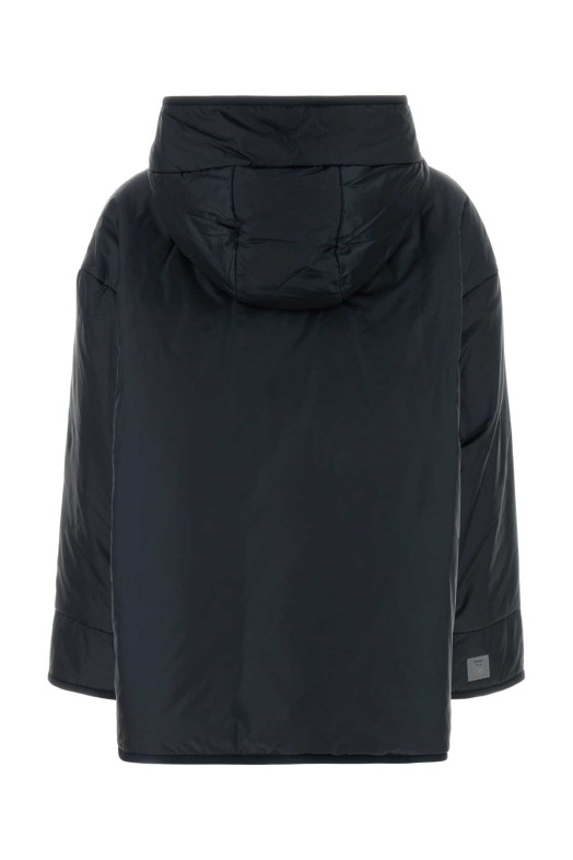 Navy blue polyester Cleo padded jacket MM THE CUBE (2629486064600)