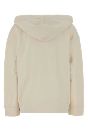 Ivory cotton blend Buona sweatshirt Blue S MAXMARA (2629926031600)