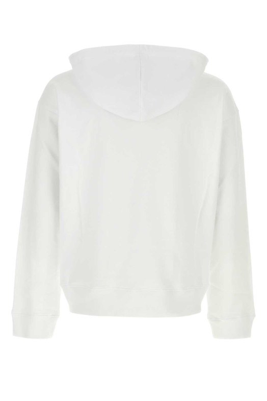White cotton sweatshirt MOSCHINO (262ZZ17035228)