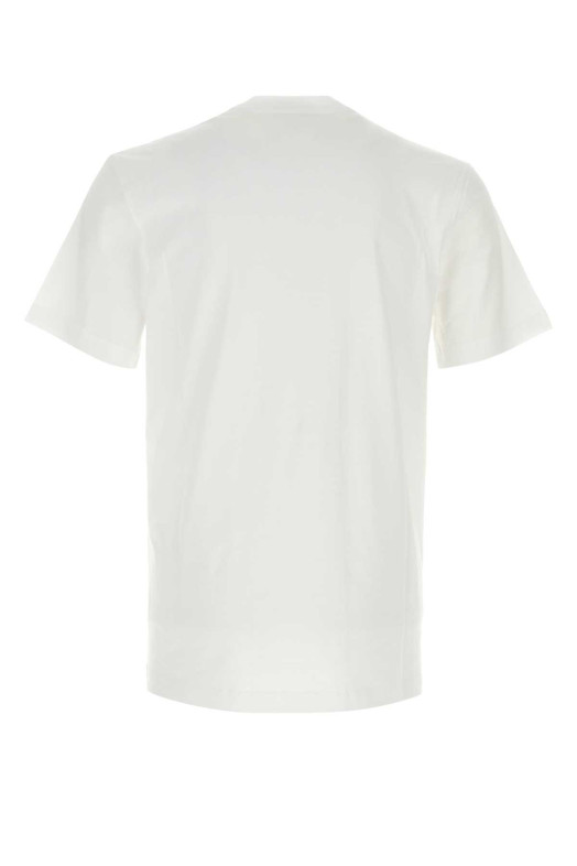 White cotton t-shirt MOSCHINO (262ZZA07215241)