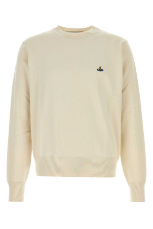 Ivory cotton blend Alex sweater VIVIENNE WESTWOOD (27010012Y001V)