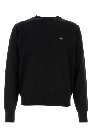 Black cotton blend Alex sweater VIVIENNE WESTWOOD (27010012Y001V)