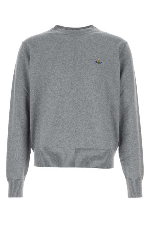 Grey cotton blend Alex sweater VIVIENNE WESTWOOD (27010012Y001V)