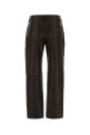 Chocolate leather pant Brown MAGDA BUTRYM (287726)