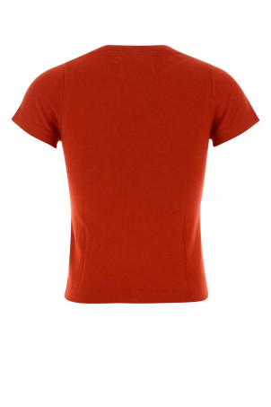 Red knit nÂ°292 t-shirt EXTREME CASHMERE (29200811TU05)