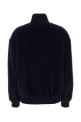 Dark blue pile bomber jacket PRADA (292343SOOO17VA)