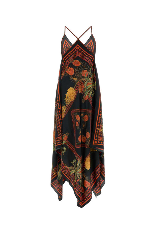Printed twill dress BLUMARINE (2A756A)