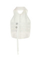 White poplin vest BLUMARINE (2C432A)