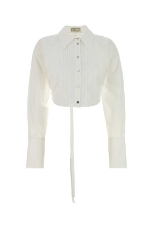 White poplin shirt BLUMARINE (2C464A)