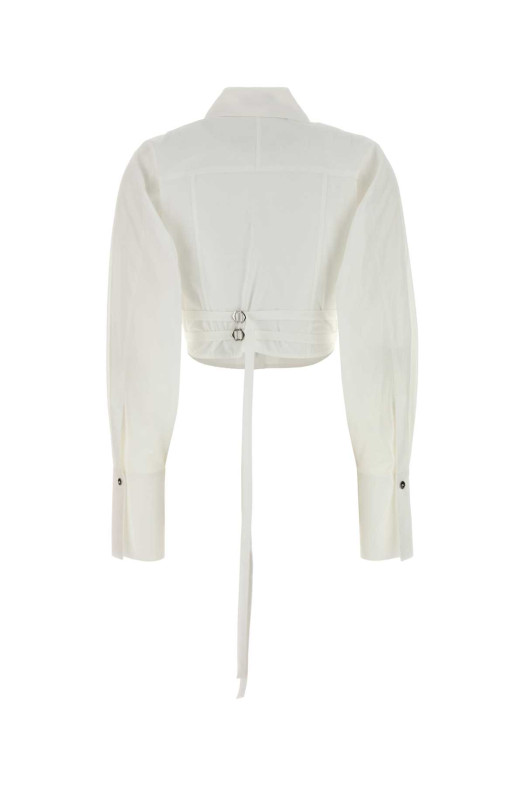 White poplin shirt BLUMARINE (2C464A)