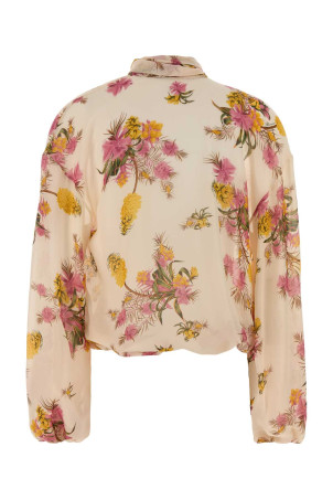 Printed georgette blouse BLUMARINE (2C465A)
