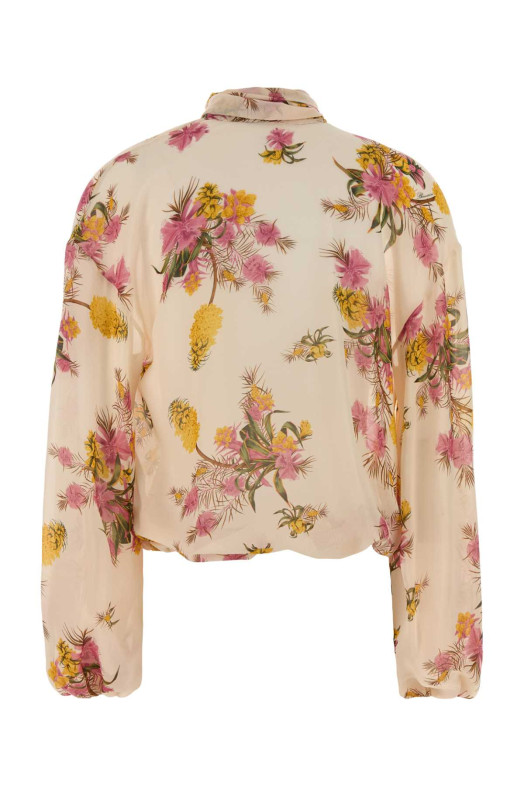 Printed georgette blouse BLUMARINE (2C465A)