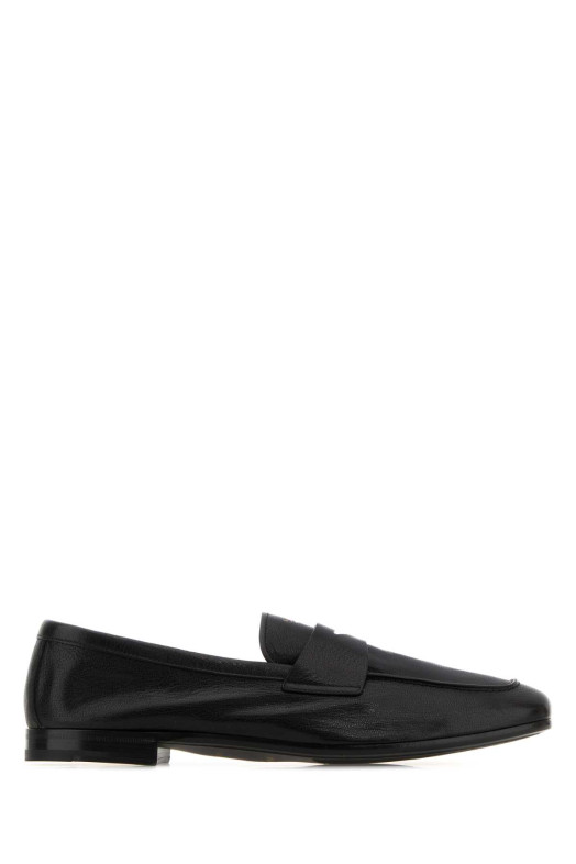 Black leather loafers Black PRADA (2DF090FX0003ACM)