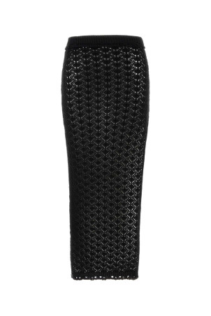 Black crochet skirt BLUMARINE (2G285A)