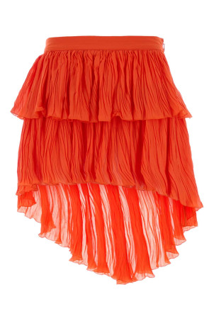 Coral crepe mini skirt BLUMARINE (2G295A)