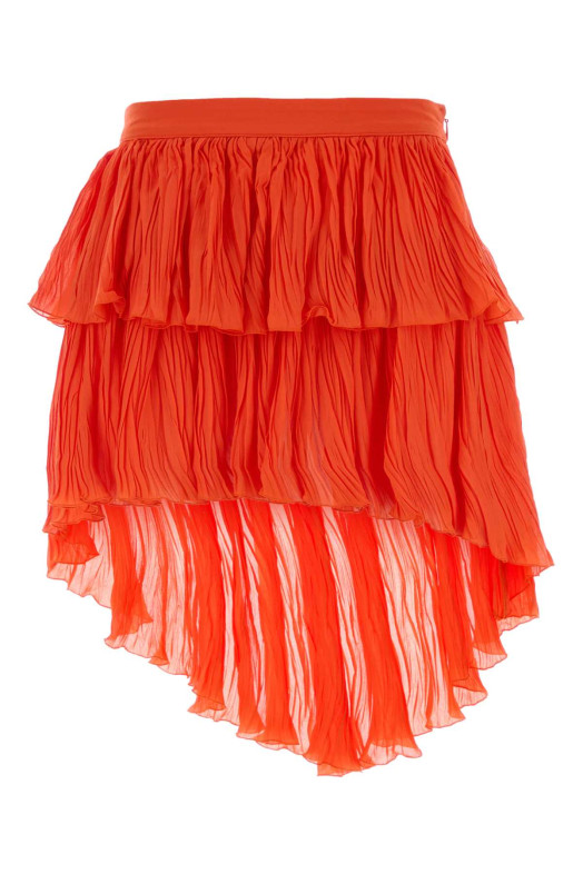 Coral crepe mini skirt BLUMARINE (2G295A)