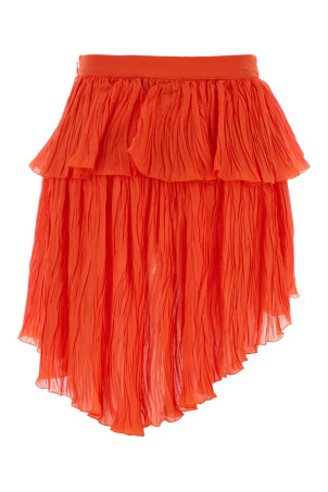 Coral crepe mini skirt BLUMARINE (2G295A)