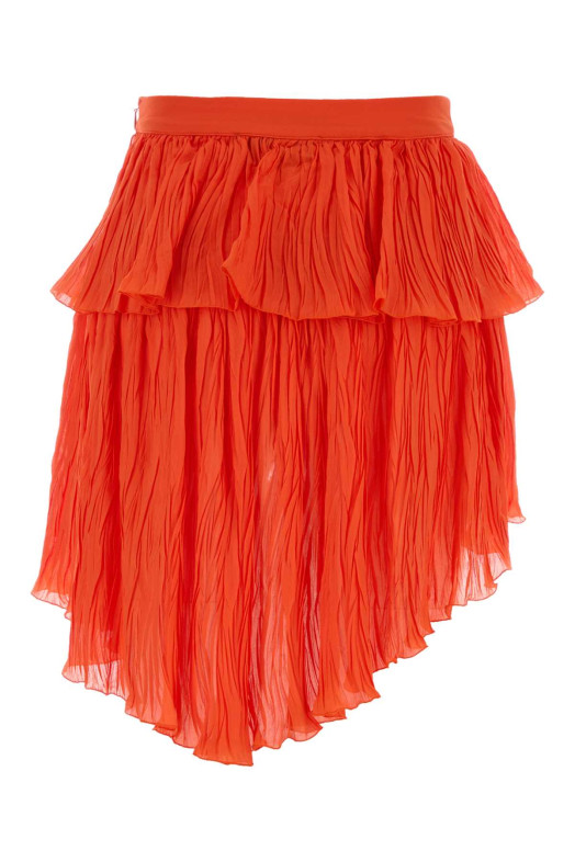 Coral crepe mini skirt BLUMARINE (2G295A)