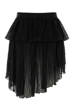 Black crepe mini skirt BLUMARINE (2G295A)